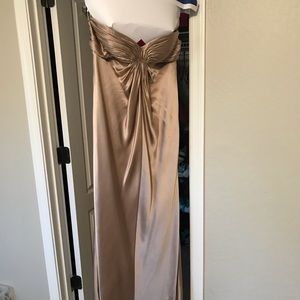 Beautiful, silky evening gown by Laundry